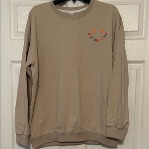 IN MY BOY MOM ERA Womens Beige Sweatshirt.